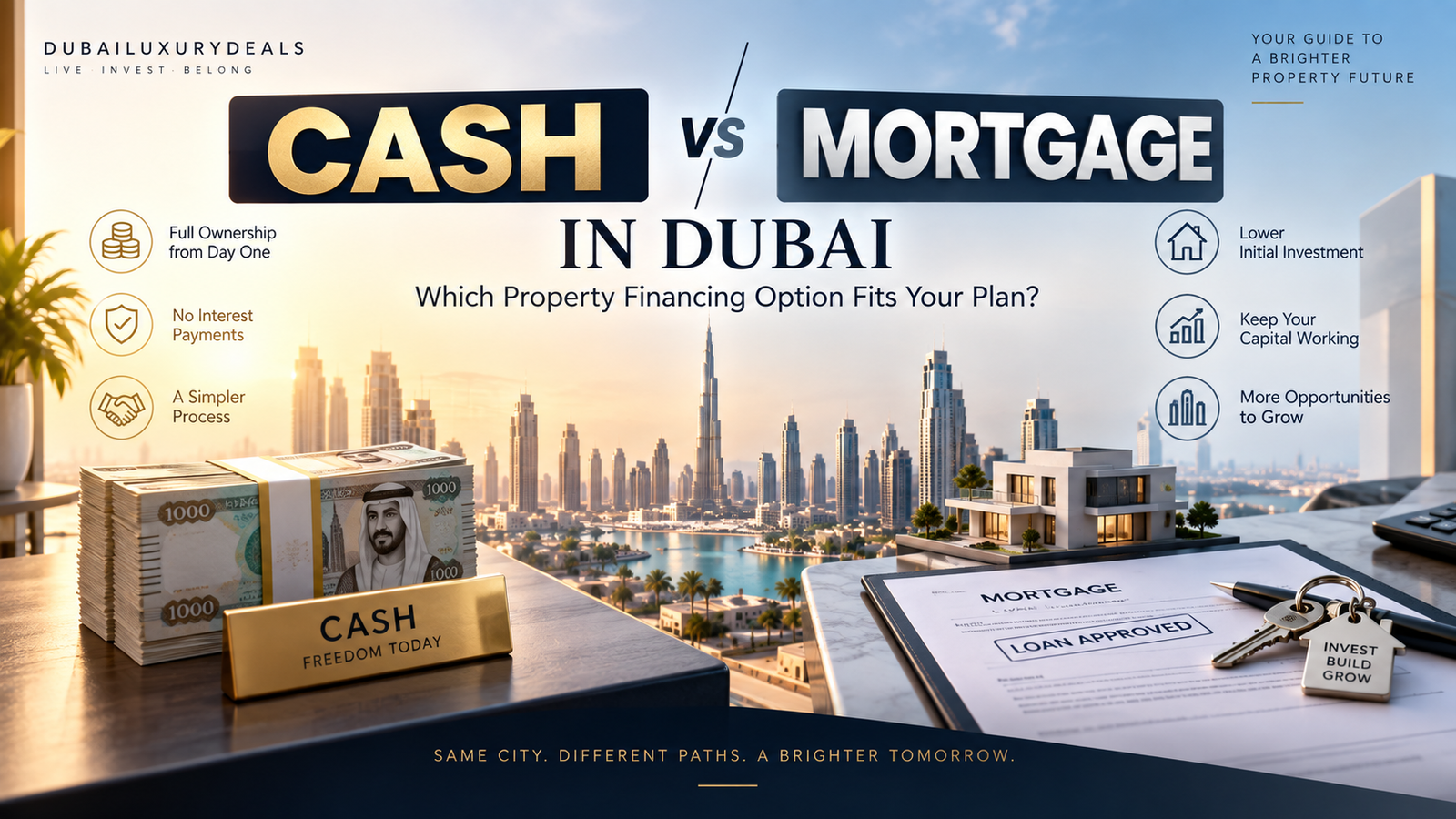 Cash vs Mortgage in Dubai