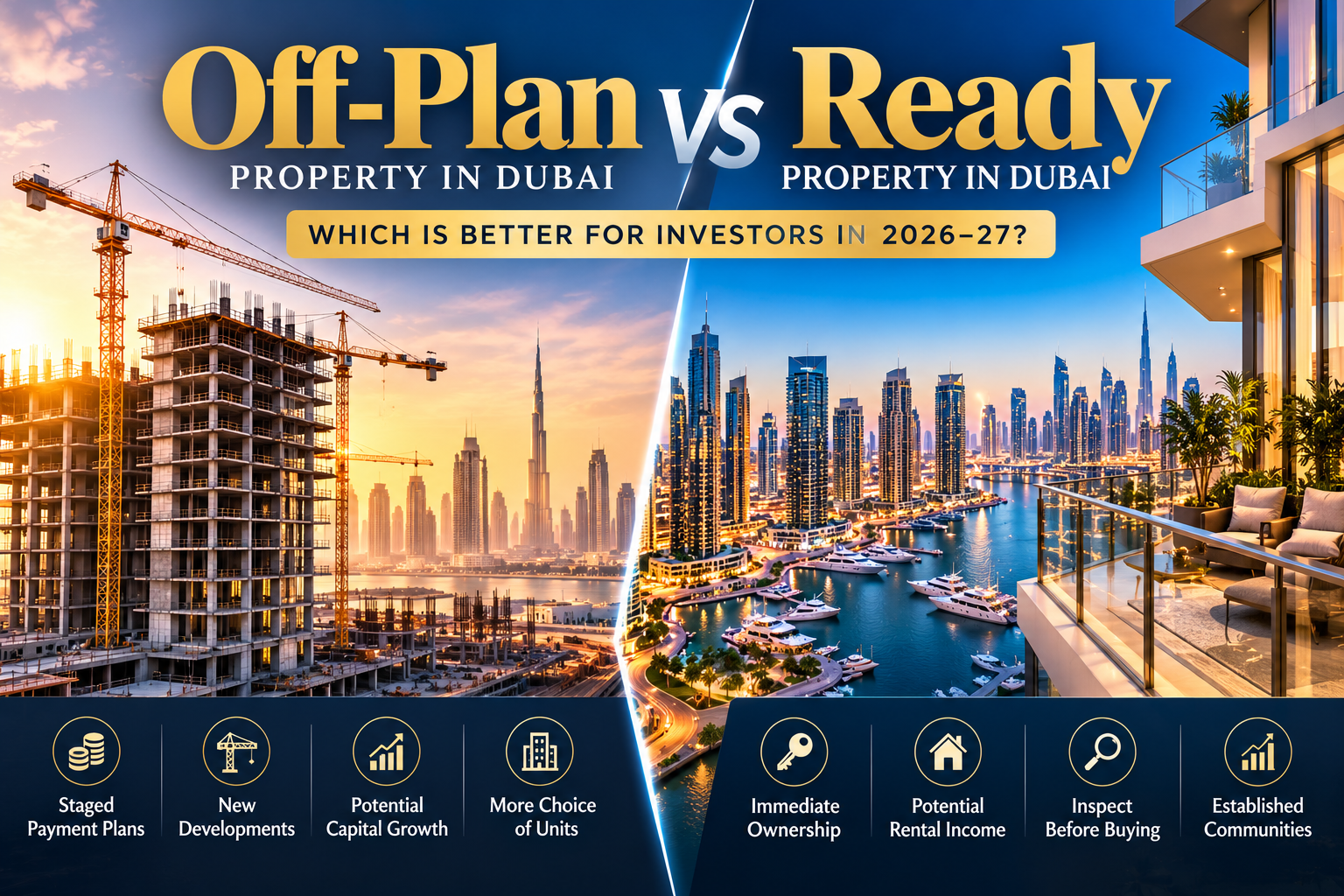 Off-Plan vs Ready Property in Dubai